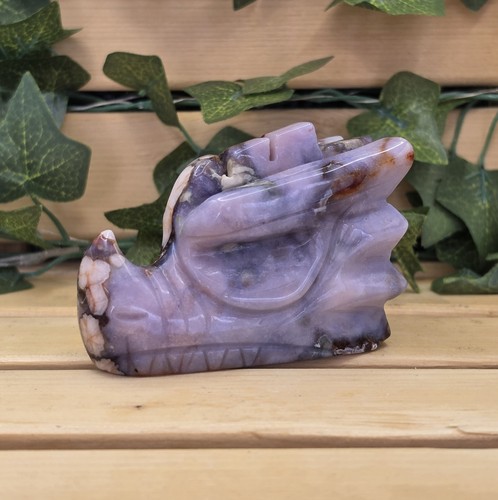 Stunning blue flower agate - blue,
