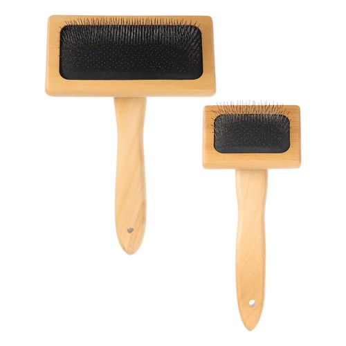 Wool carder brush - wool, large