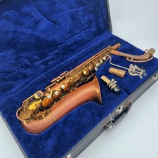 King Cleveland Alto Saxophone H.N. White Co. Vintage w/ Case & Accessories As-Is