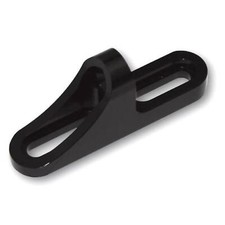 Mirror adapter universal for fairing mirror hole spacing 21 - 58 mm black