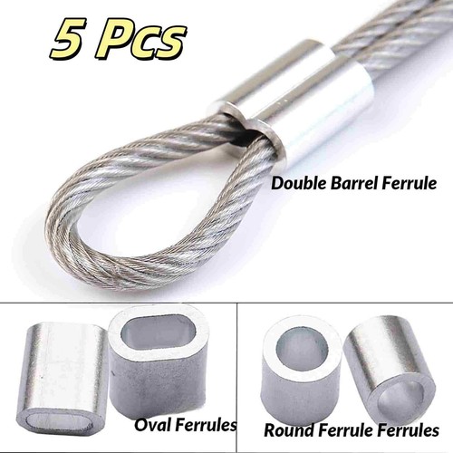 Aluminium swage crimps sleeves - aluminium,