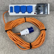 Camping Mains Electric Hook Up