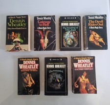Collection Of Dennis Wheatley Black Magic Stories Paperbacks.