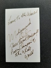 BOXING LEGEND - MUHAMMAD ALI -