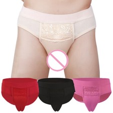 Men's Hiding Gaff Panty Shaping Brief Crossdressing Transgender Underwear 