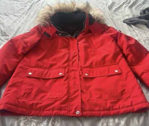 Womans parker coat size - size, 14