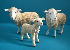 Schleich 2 x Sheep and 1 x
