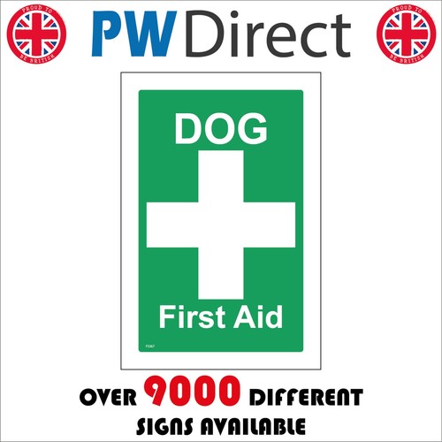 Sign dog first aid vets - sign,