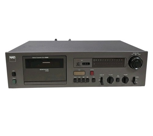 Nad 6340 stereo cassette tape - nad,
