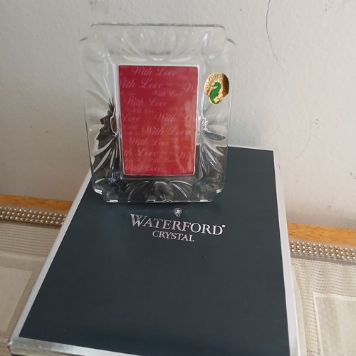 Waterford crystal with love - "with, love"