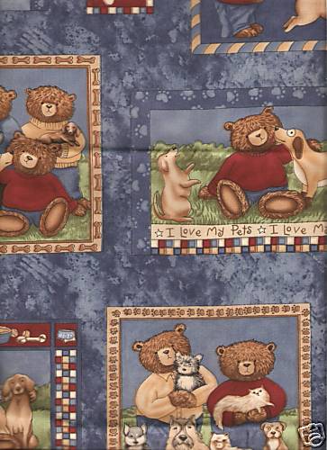Fat quarter furry - fat, friends