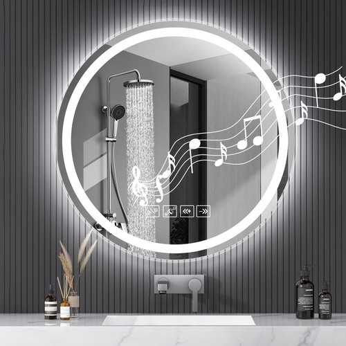 Bathroom led mirror - mirror, with