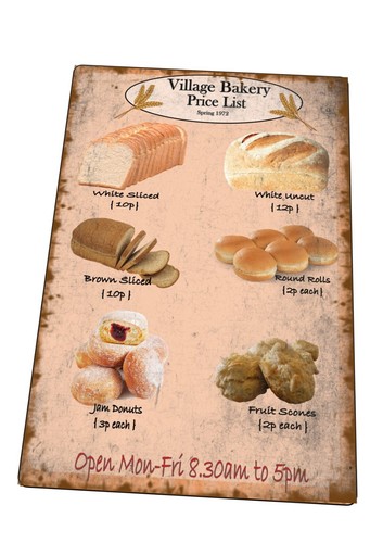 Vintage 1970s bakery bakers - vintage,