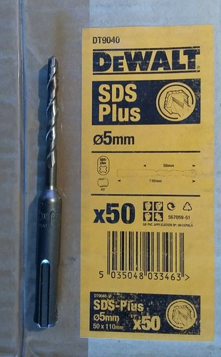 5mm dewalt sds masonry - 5mm,