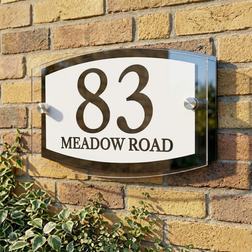 House number plaques - number,
