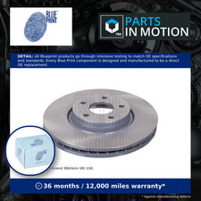 2x Brake Discs Pair Vented