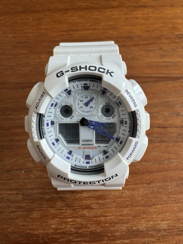 Casio shock 110 white - g-shock,
