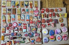 olympic coca cola old badges