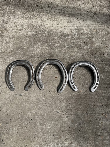 Old used horseshoes - used,
