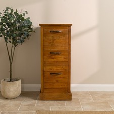 Reclaimed Teak Filing Cabinet