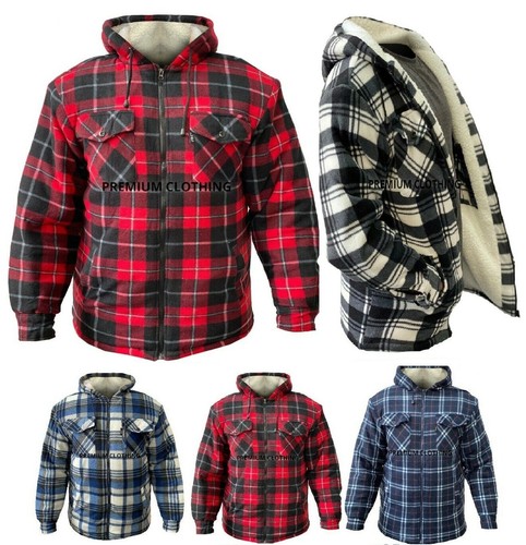 Mens quilted fleece lined - quilted,