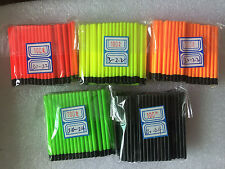 6 of 6 Hollow Antenna Fluo Tips Bristle For Fish Float 3.0 3.5 4.0 4.5mm 100pcs