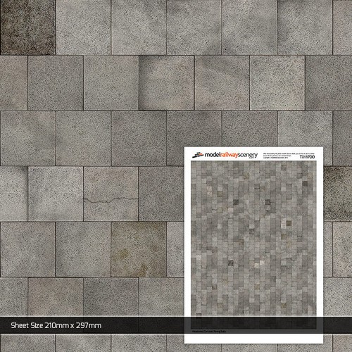 Sheets concrete paving - 5,