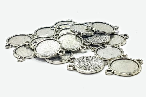 Silver blank round 12mm - round,