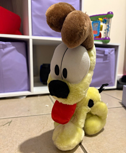 Vintage odie garfield - odie, plush