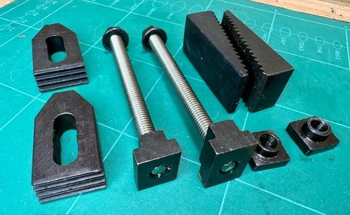 Piece clamping kit - 8, m8