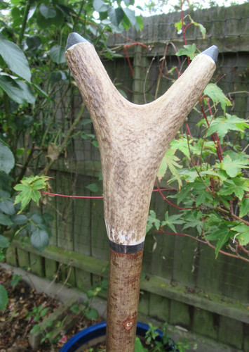 Hand crafted hazel stagshorn - hand,