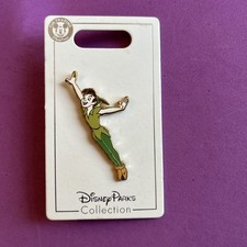 NEW Walt Disney Parks Trading Pin Peter Pan Flying Enamel Pin Badge Collection