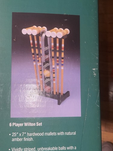 Vintage forster croquet wilton - vintage,
