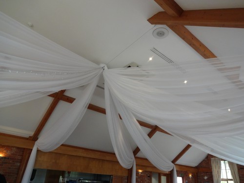 White poly voile fabric appx - white,