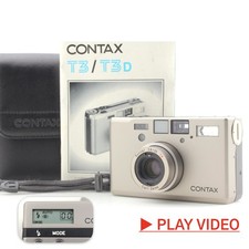 [ TOP MINT ] Contax T3 Silver Point & Shoot 35mm Film Camera Single Teeth JAPAN