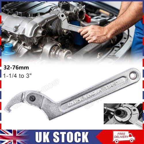 Adjustable hook wrench - hook,