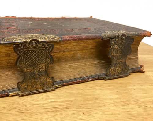Antique illustrated holy bible - illustrated,