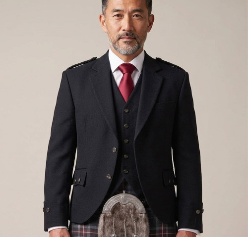 Men black wool argyle - men’s,