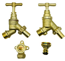 Garden Bib Tap 1/2" Wall Plate