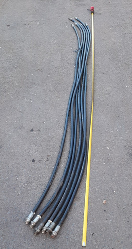 Hydraulic hoses with weo - with,