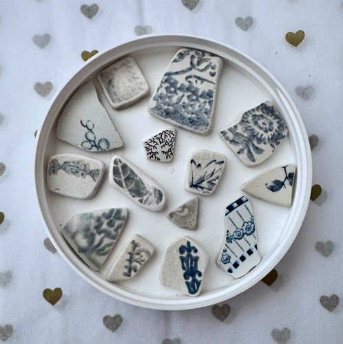 Scottish sea pottery grey - sea,