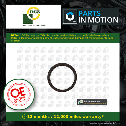 Crankshaft oil seal fits saab - crankshaft,