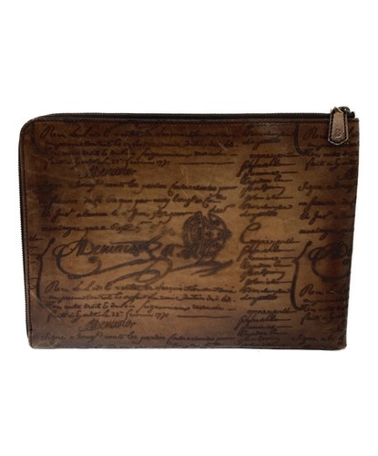 Berluti brown clutch bag - berluti, gm