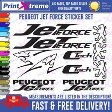 JetForce Decals/Stickers ALL COLOURS AVAILABLE Jet Force,Pug, JET-FORCE