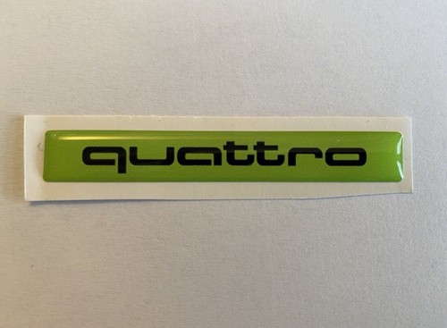 Quattro boot badge dashboard - quattro,