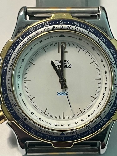 Vintage timex indiglo compass - timex,