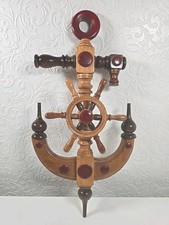 Vintage Anchor Ships Wheel