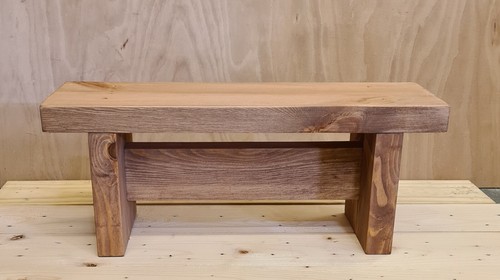 Small wooden rustic - wooden, foot