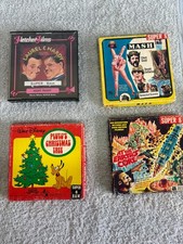 Super 8 At The Earth's Core Mash Pluto Laurel & Hardy 8mm Cine Film X 4 Reels