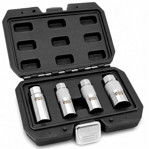 Spark plug socket set - 3/8", 4pc